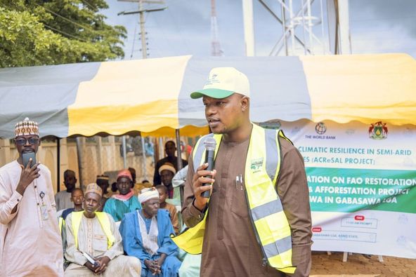 Kano-ACReSAL sensitized the Gumawa and Kyale communities of Gabasawa LGA on Restoration of Degraded land and afforestation activities - 5