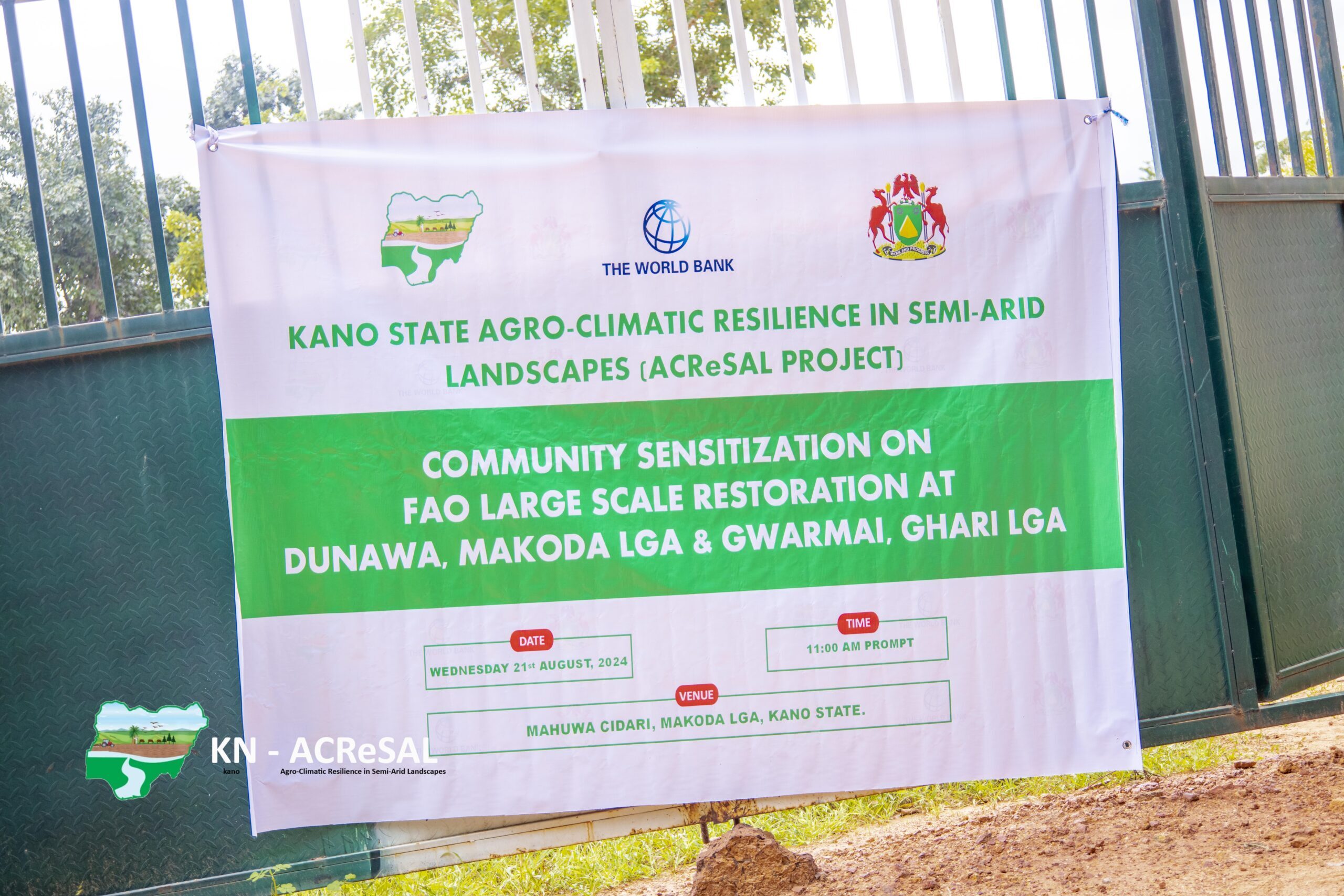 community senstization at Gwarmai, Ghari LG-4