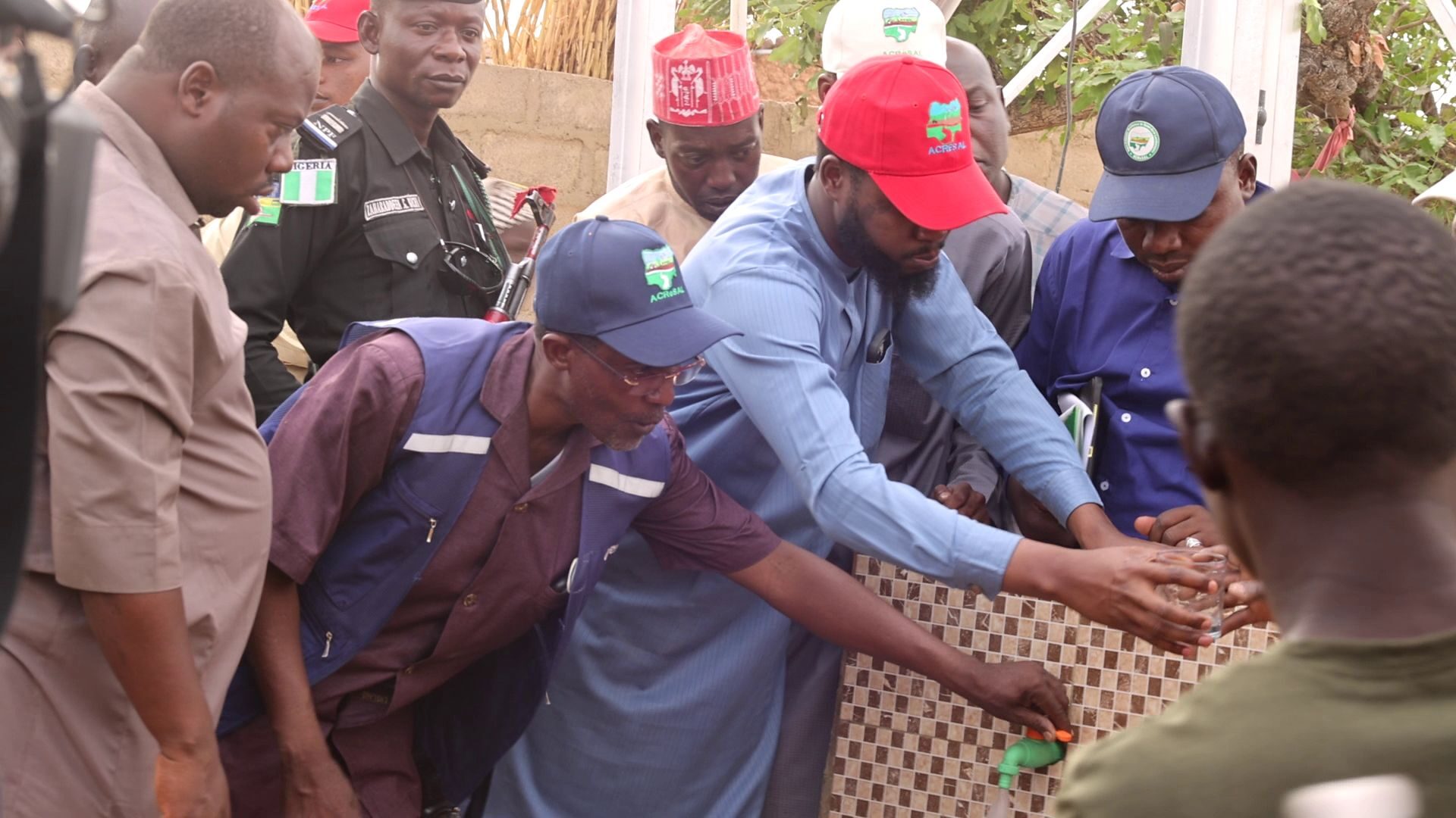 construction of borehole at bichi LGA-11