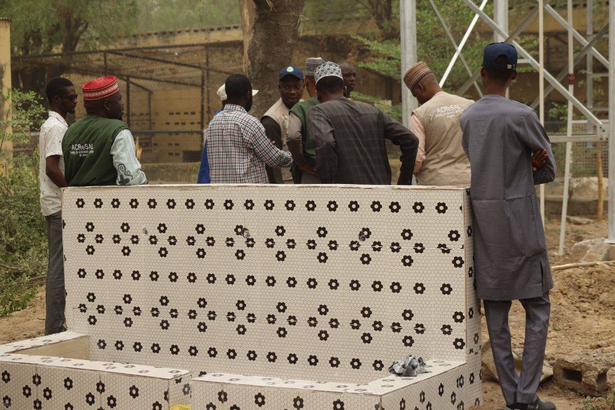 construction of borehole at kano zoological garden-4